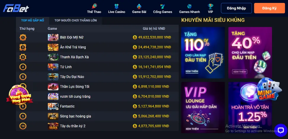 Các tính năng nổi bật của game bắn cá 3com Win